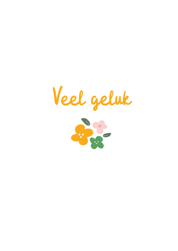 veel geluk