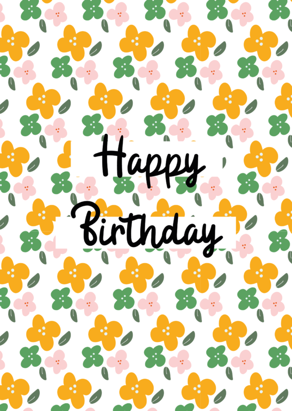 Wenskaart Happy Birthday - Image 3